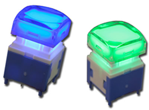 CIT Relay and Switch AD01NTCVYGR10 Pushbutton Switches