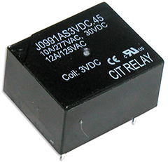 CIT Relay and Switch J0991AS5VDC.45 Power Relays