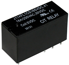 CIT Relay and Switch J114FL1AS1224VDC.41 Power Relays