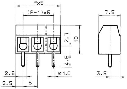 Conta-Clip 10238.4 Wire Guard Blocks