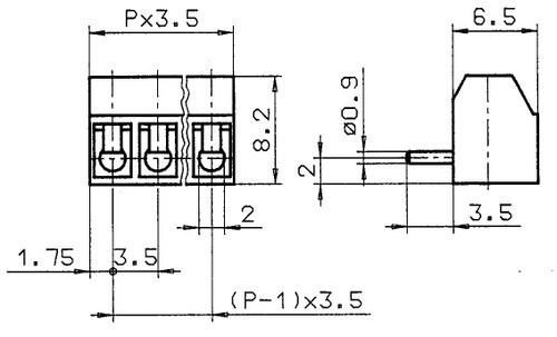 Conta-Clip 10275.4 Wire Guard Blocks