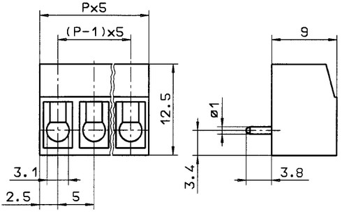 Conta-Clip 12439.4 Wire Guard Blocks