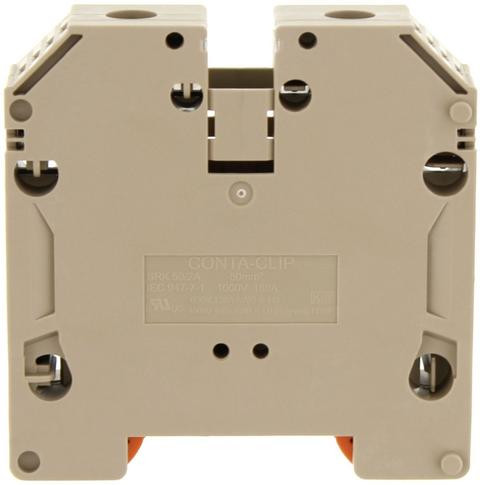 Conta-Clip 17156.2 Din Rail, Channel Terminal Block