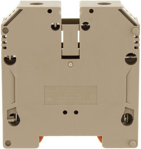 Conta-Clip 17161.2 Din Rail, Channel Terminal Block