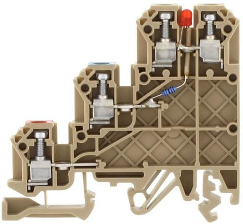 Conta-Clip 1275.2 Din Rail, Channel Terminal Block