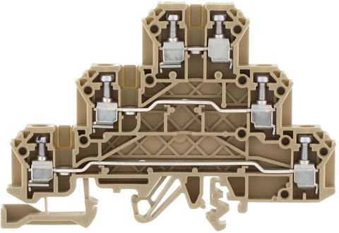 Conta-Clip 1261.2 Din Rail, Channel Terminal Block