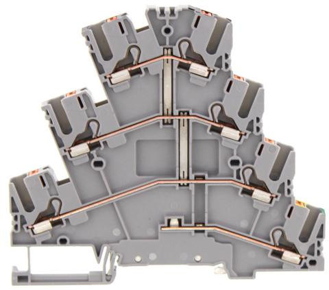 Conta-Clip 27047.6 Din Rail, Channel Terminal Block