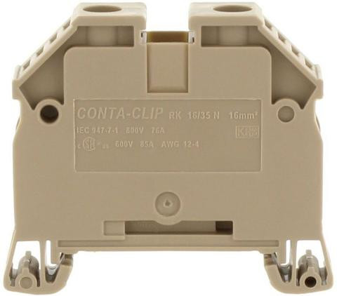 Conta-Clip 1409.2 Din Rail, Channel Terminal Block