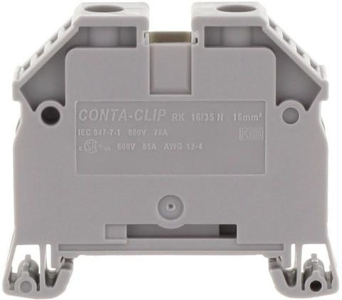 Conta-Clip 1511.6 Din Rail, Channel Terminal Block