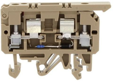 Conta-Clip 2454.2 Din Rail, Channel Terminal Block