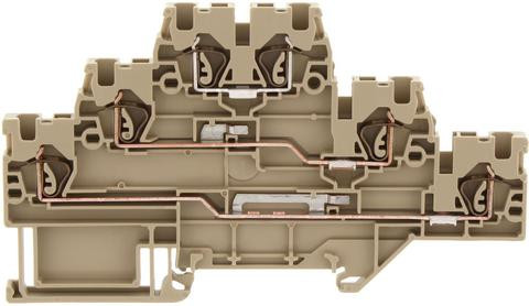 Conta-Clip 1708.2 Din Rail, Channel Terminal Block