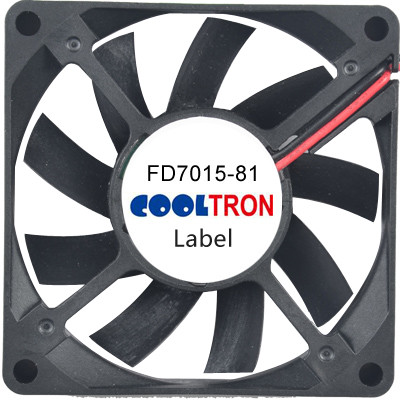 Cooltron FD7015B12W3-81 DC Axial Fans