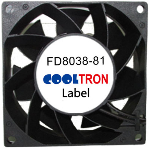 Cooltron FD8038B12W3-81 DC Axial Fans