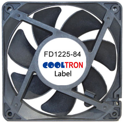 Cooltron FD1225B12W3-84 DC Axial Fans