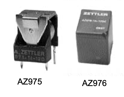 American Zettler AZ976-1V-6DET Automotive Relay