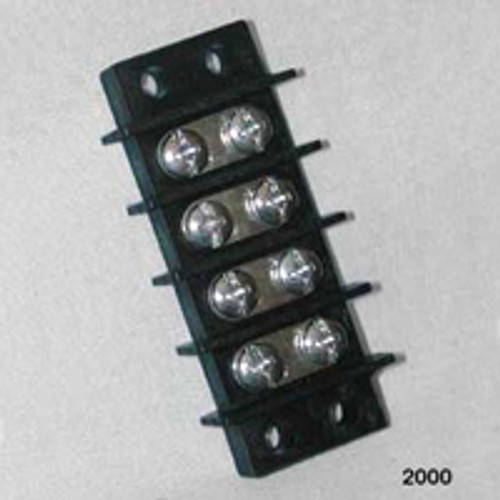 Curtis Industries 2004-YWY Barrier Style Terminal Blocks