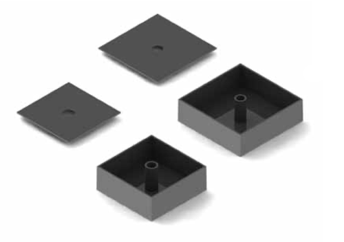 Custom Connector C1BV2525 Electronic Packaging