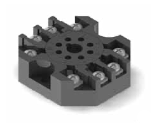 Custom Connector RB08-PC Relay Socket