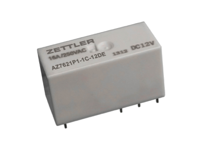 American Zettler AZ7621P1-1A-6DE Latching Relay