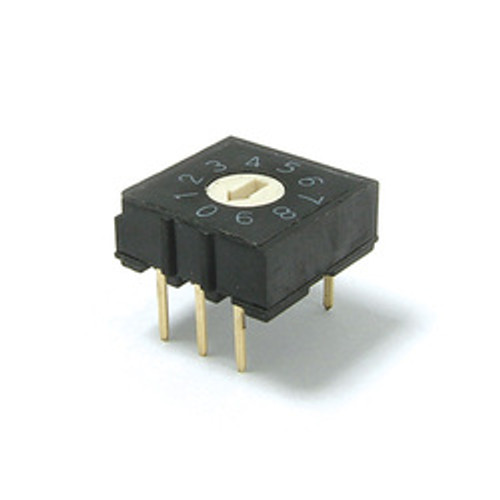 E-Switch DR4M-10R-TR Rotary DIP Switch