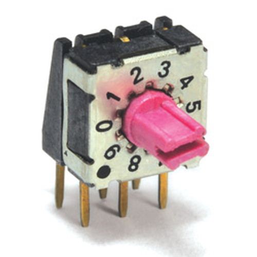 E-Switch RDMER10S1R Rotary DIP Switch
