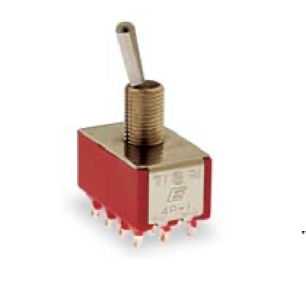 E-Switch 1004P1T1B5M2QE Toggle Switch