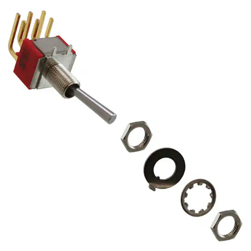 E-Switch 100DP1T3B1M6REH Toggle Switches