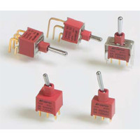 E-Switch 100AWSP1T1B4VS21RE Toggle Switches