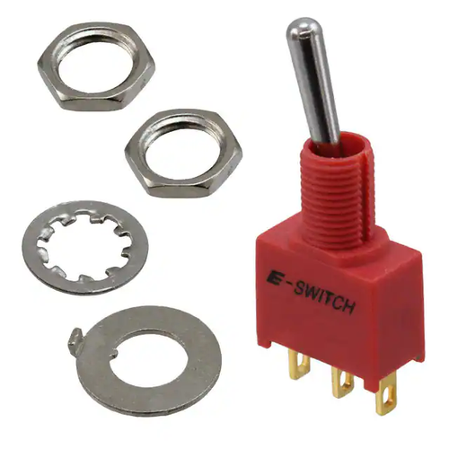 E-Switch 100AWSP1T1B1M1REH Toggle Switches