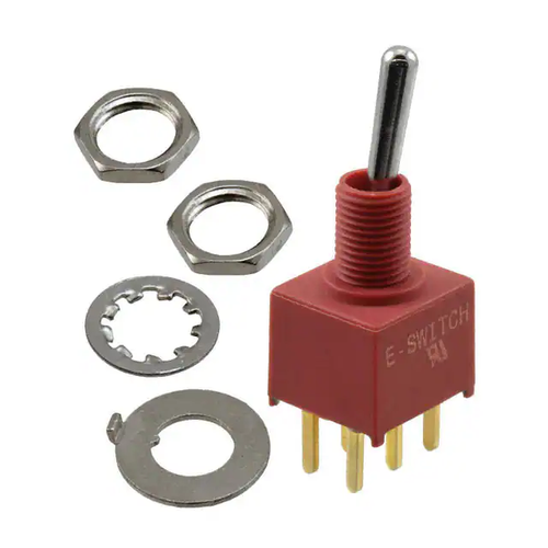 E-Switch 100AWDP3T1B1M2QEH Toggle Switches