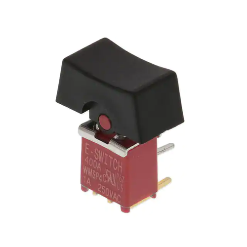 E-Switch 400AWMSP4R1BLKM6QE Rocker Switches