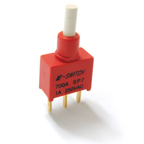 E-Switch 700ASP7B10M6RE Pushbutton Switches
