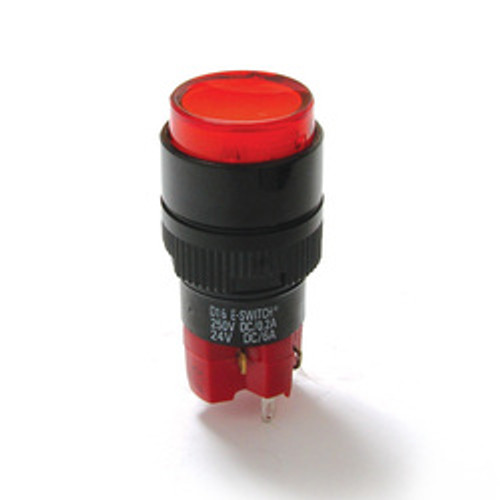 E-Switch D16OAR120RED Pushbutton Switches
