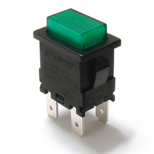 E-Switch PB1973DBLKRILEF4 Pushbutton Switches