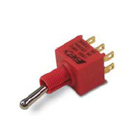 E-Switch 100AWDP4T1B1M1RE Toggle Switches