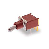 E-Switch 200AWMDP1T2A1M61KQE Toggle Switches