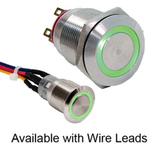 E-Switch PV4F230SSG-334-M22 Anti-Vandal Switch