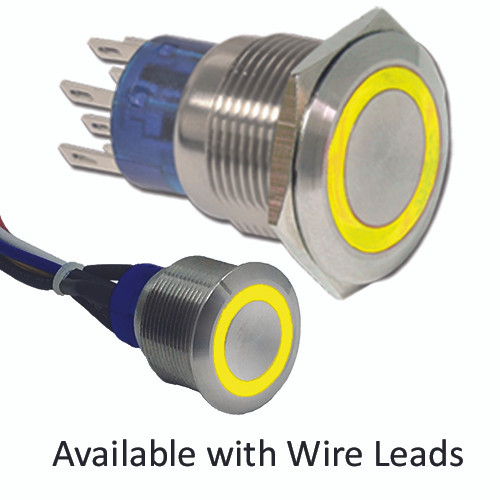 E-Switch ULV4FPBSS244 Anti-Vandal Switches