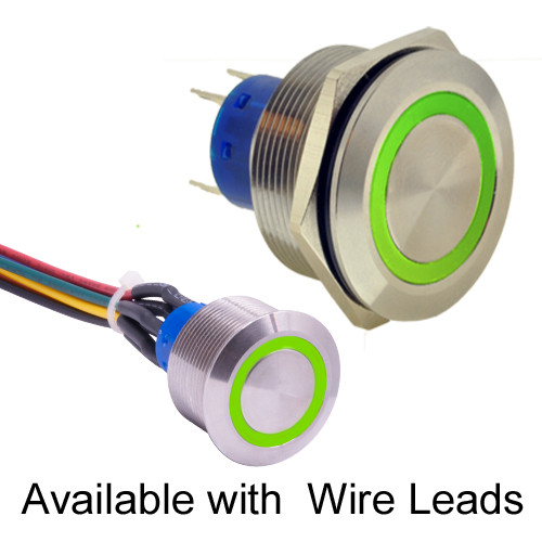 E-Switch ULV8F2B11G331 Anti-Vandal Switches