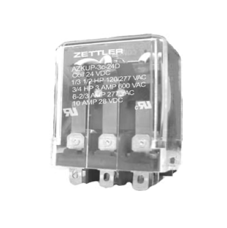 American Zettler AZKUP-2C-12A Power Relay