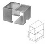 Bud Industries Inc. CU-2104-B Aluminum Box
