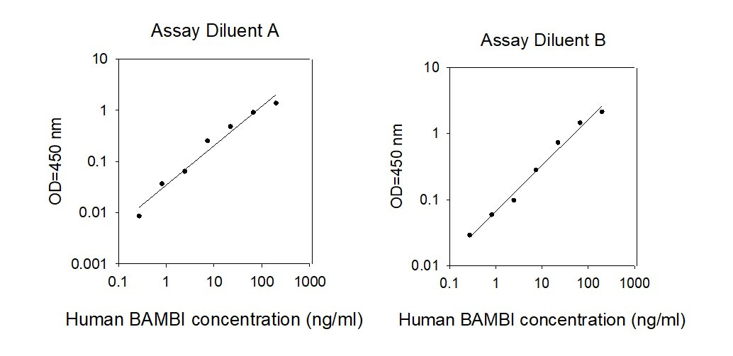 Human BAMBI ELISA Kit Standard Curve