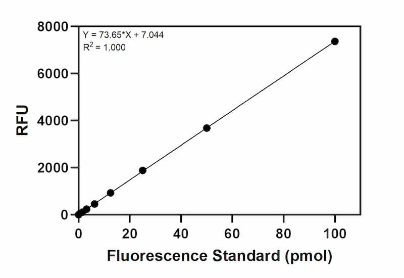 Cathepsin B Activity Assay Kit Standard Curve