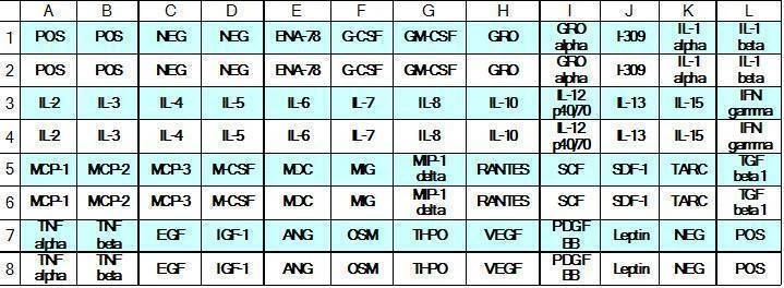 Human Cytokine Array C3