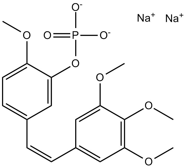 Fosbretabulin (Combretastatin A4 Phosphate (CA4P)) Disodium