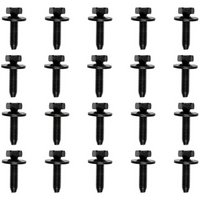 HYUNDAI 20-Piece Bolt Kit (M6-1.00 x 25 mm) FITS: Hyundai, Kia, Genesis