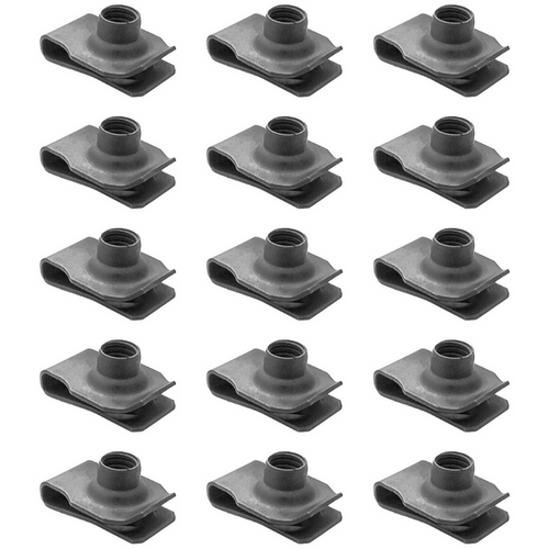 HONDA 15-Piece Body Clip U-Nut Kit (M8-1.25)