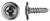 HYUNDAI Interior | Exterior | Wheel Well Molding | Weatherstripping Retainer | Chassis | Trim Screws | Phillips | Zinc (#8 x 1/2") FITS: Hyundai, Kia, Genesis