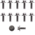 HONDA 10-Piece Interior / Exterior / Engine Bay / Chassis / Body Bolt Kit (M8-1.25 x 30 mm)