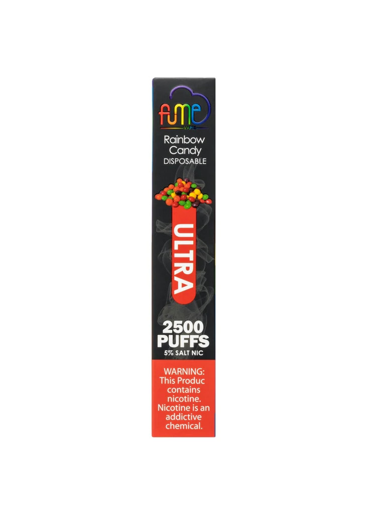 Rainbow CandyFUME Ultra 2500 Puff Disposable Vape 13.99 Trippy Vapors